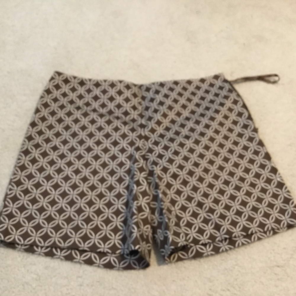INC Womens Hidden Side Zippered Shorts Size 2